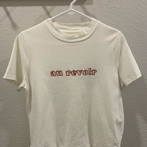 Madewell French t-shirt